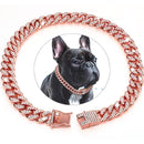 Diamond Pets – Coleira de Luxo com Elo para Cães e Gatos