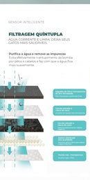 Bebedouro Automático Inteligente para Pets | 2,6L