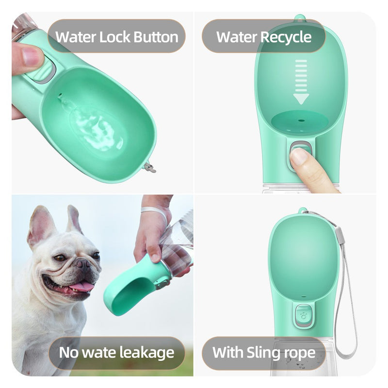 Garrafa de Água Portátil para Pets