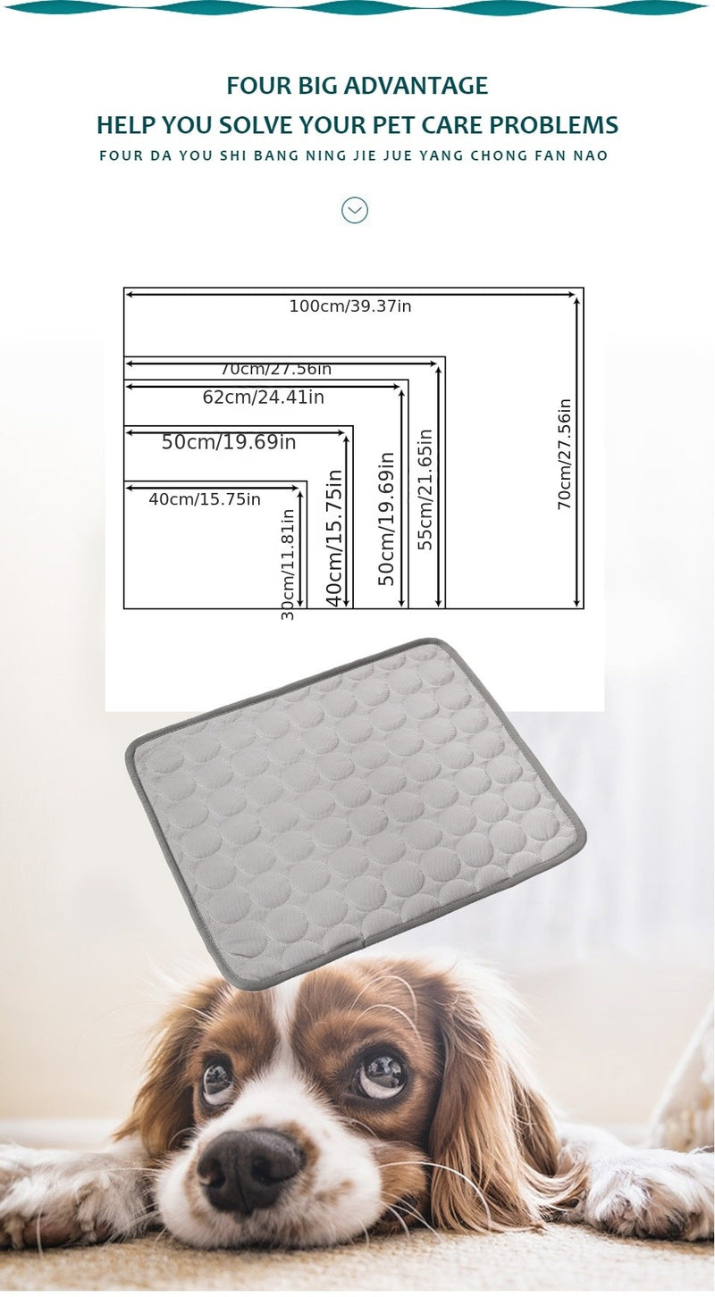 IcePad Pro – Tapete Gelado para Pets + Proteção de Estofados