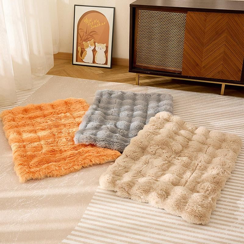 Linha cama casulo - Tapete de Pelúcia