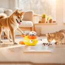 FunFeeder – Alimentador Interativo em Forma de Pato para Cães e Gatos