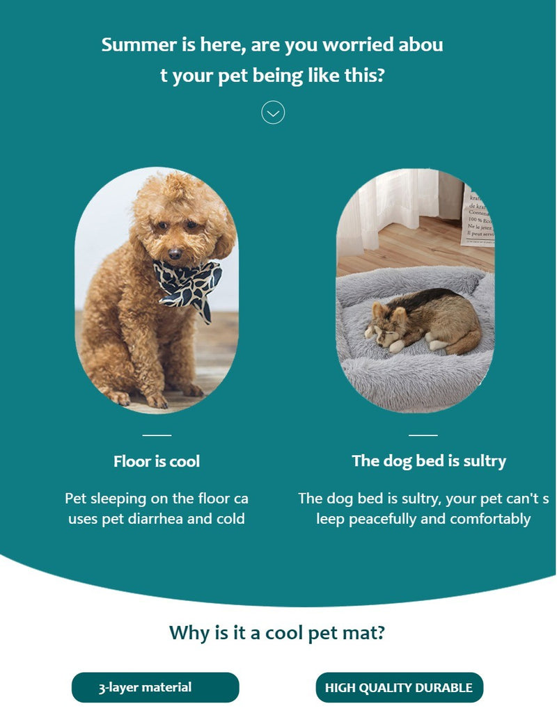 IcePad Pro – Tapete Gelado para Pets + Proteção de Estofados
