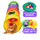 Túnel Dobrável para Pets – Brinquedo Interativo e Divertido