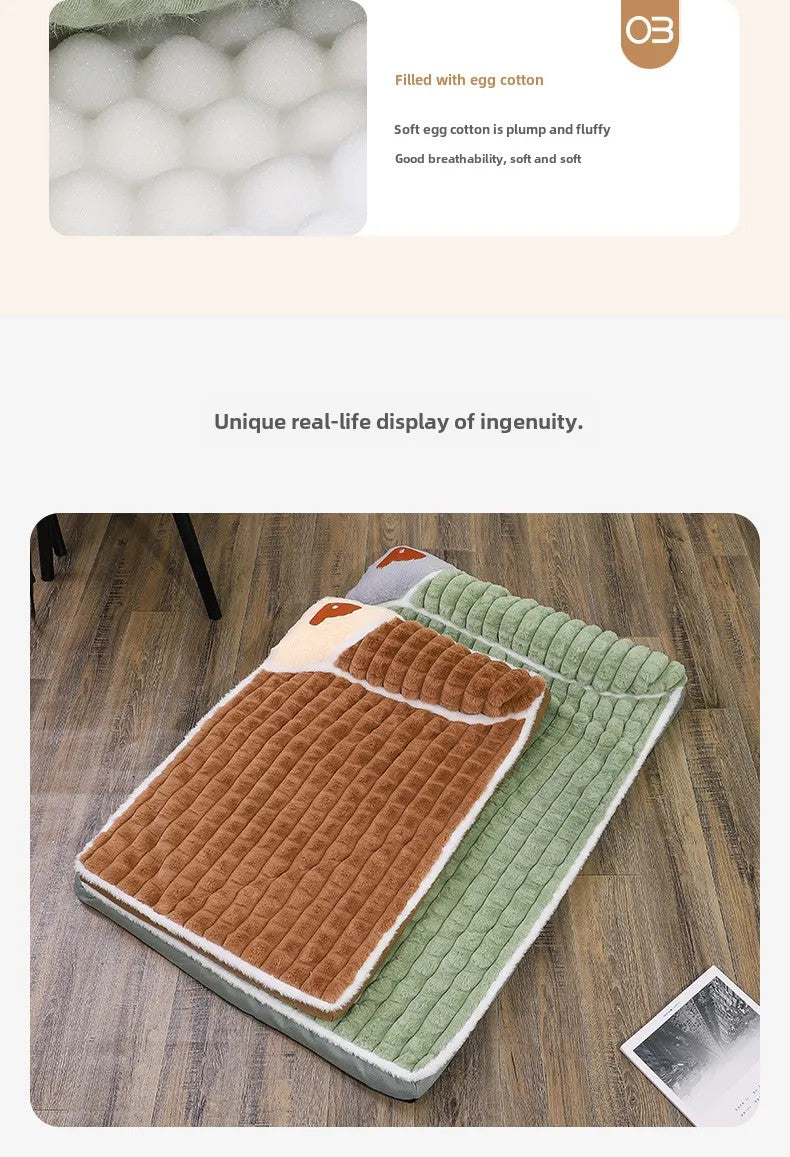 Linha cama casulo | Tapete comfy