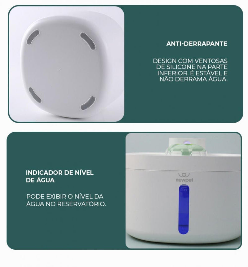 Bebedouro Automático Inteligente para Pets | 2,6L