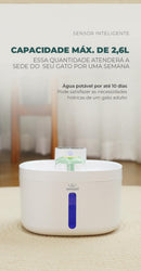 Bebedouro Automático Inteligente para Pets | 2,6L